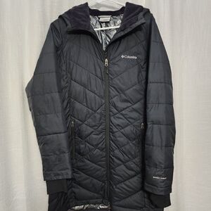 Women's Columbia Joy Peak Hooded Jacket, Black, Size Small